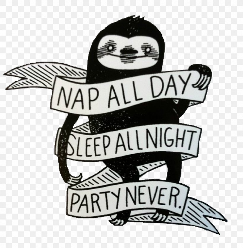 Nap Sleep Fatigue Sloth Laziness, PNG, 892x910px, Nap, Art, Bird, Black And White, Brand Download Free