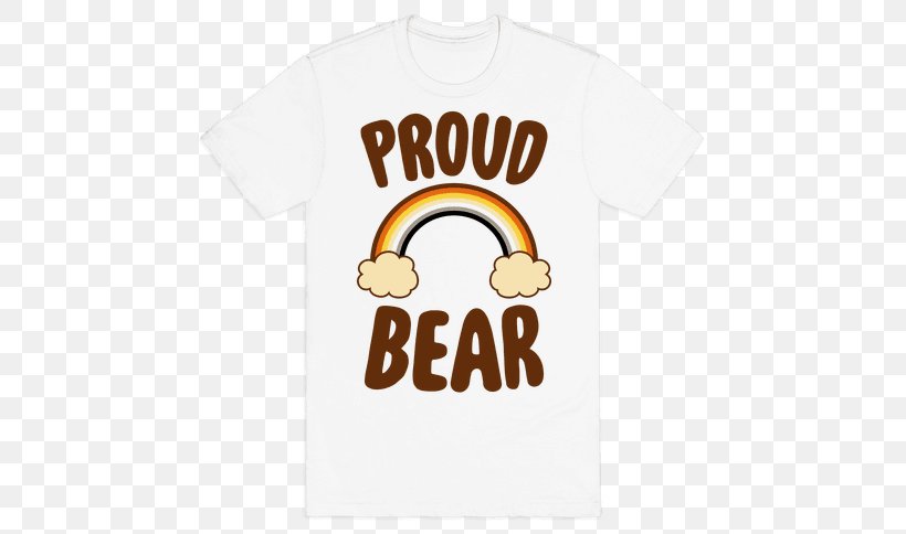 Polar Bear T-shirt Hoodie Top, PNG, 484x484px, Bear, Bear Flag, Bluza, Brand, Brown Download Free