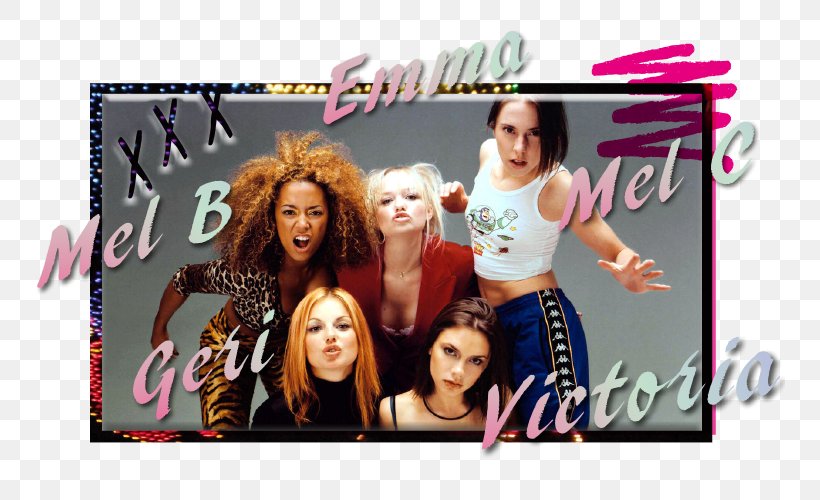 Spice Girls Wannabe, PNG, 750x500px, Watercolor, Cartoon, Flower, Frame, Heart Download Free