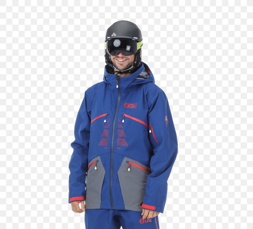 Amazon CloudFront Skiing Hoodie Snowboarding Jacket, PNG, 576x740px, Amazon Cloudfront, Clothing, Cobalt Blue, Electric Blue, Freeriding Download Free