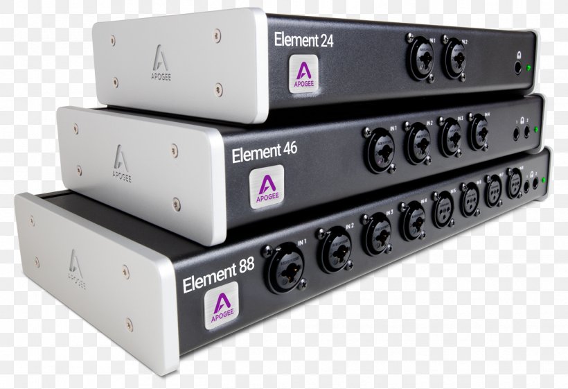 Digital Audio Apogee Electronics Microphone Apogee Element 46 Thunderbolt, PNG, 1318x902px, Digital Audio, Antialiasing Filter, Apogee Electronics, Audio Equipment, Computer Software Download Free