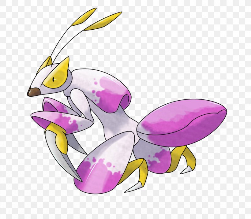 Pokémon Sun And Moon Pokémon GO Pokémon FireRed And LeafGreen Mantis, PNG, 1280x1119px, Pokemon Go, Art, Butterfly, Dead Leaf Mantis, Drawing Download Free