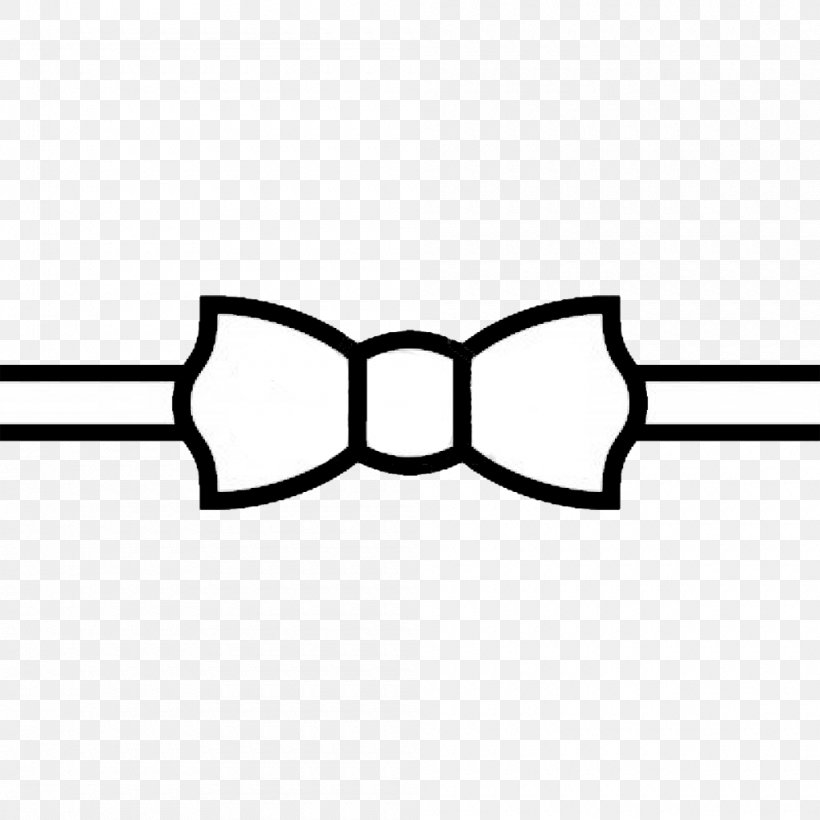 Bow Tie Necktie Stock Photography Royalty-free, PNG, 1000x1000px, Bow Tie, Area, Black, Black And White, Drawing Download Free