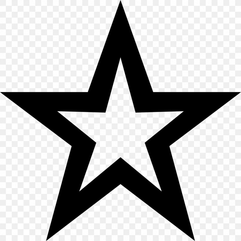 K-type Main-sequence Star Shape Clip Art, PNG, 980x980px, Star, Black, Black And White, Geometry, Ktype Mainsequence Star Download Free