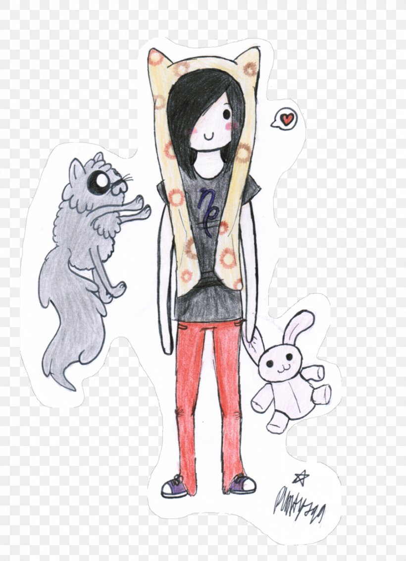 Marceline The Vampire Queen Jake The Dog Finn The Human Drawing Style, PNG, 900x1243px, Watercolor, Cartoon, Flower, Frame, Heart Download Free