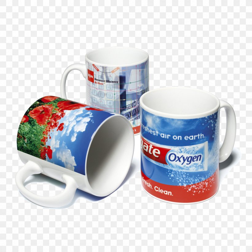 Mug Printing Bone China Dye-sublimation Printer Promotional Merchandise, PNG, 1000x1000px, Mug, Bone China, Ceramic, Coffee Cup, Cup Download Free