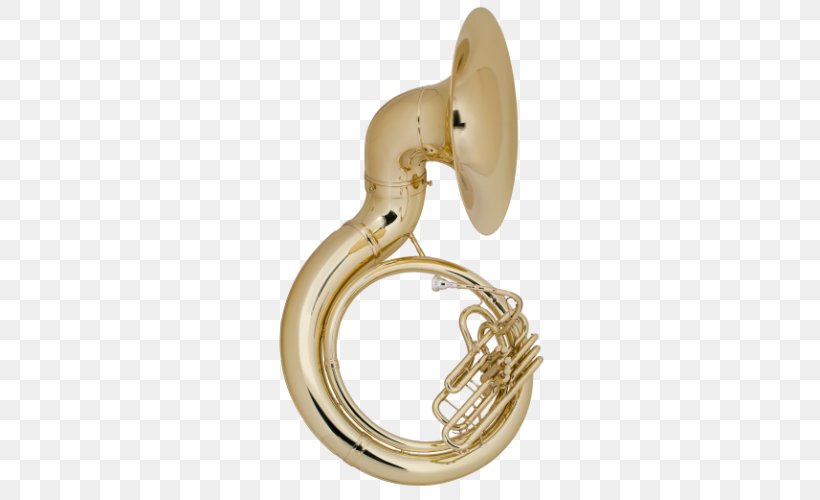 Sousaphone C.G. Conn Brass Instruments Tuba Musical Instruments, PNG, 500x500px, Watercolor, Cartoon, Flower, Frame, Heart Download Free
