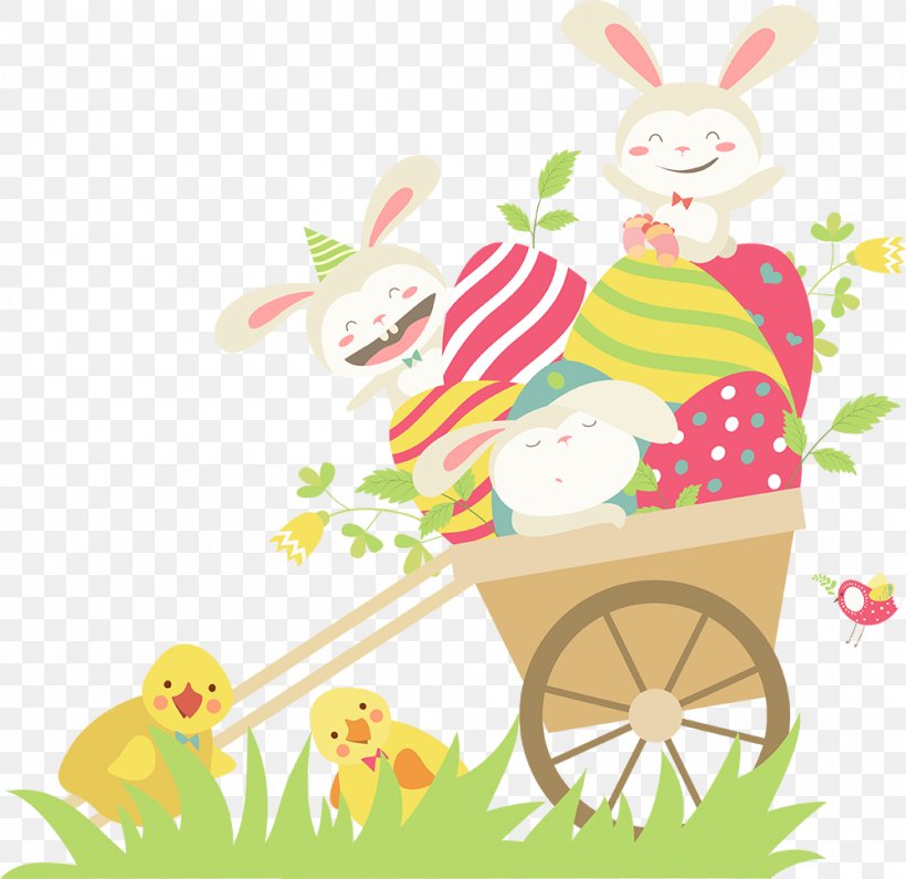 Easter Bunny Rabbit Chicken Clip Art, PNG, 1000x970px, Easter Bunny, Animal, Art, Baby Toys, Cartoon Download Free