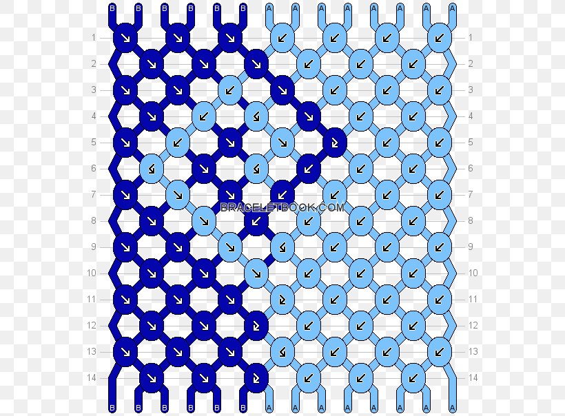 Friendship Bracelet T-shirt Pattern, PNG, 582x604px, Friendship Bracelet, Area, Bead, Blue, Bracelet Download Free