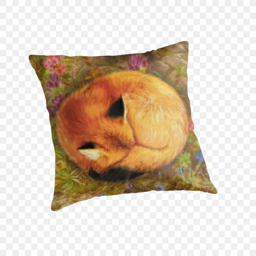 Throw Pillows Tapestry Dog Fox Snout, PNG, 875x875px, Throw Pillows, Artist, Canidae, Carpet, Cushion Download Free