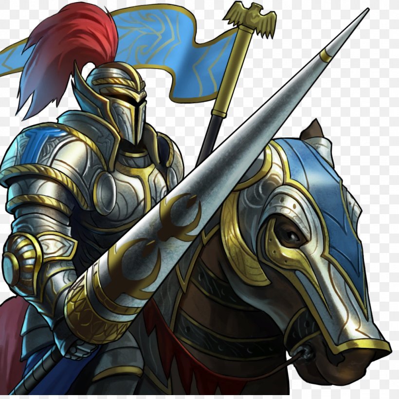 Gems Of War Knight Sword Lance Role-playing Game, PNG, 1024x1024px, Gems Of War, Armour, Cold Weapon, Fictional Character, Freetoplay Download Free