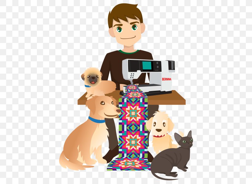 Quilting Sewing Machines Baltimore Album Quilts, PNG, 600x600px, Quilt, Animation, Canidae, Cartoon, Companion Dog Download Free