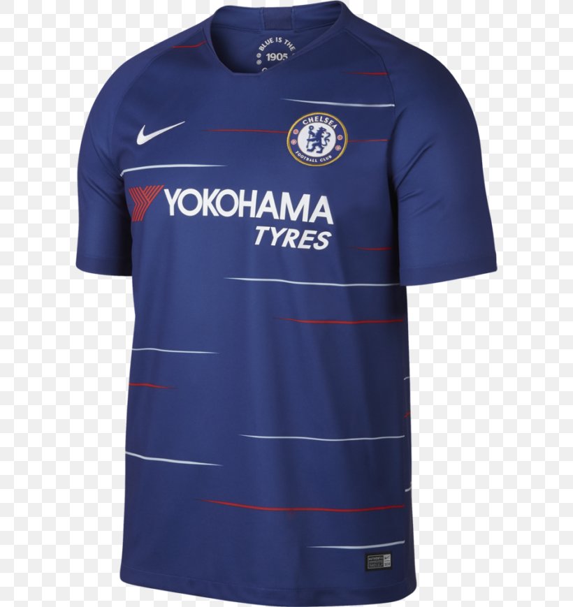 T-shirt 2018–19 Chelsea F.C. Season Sports Fan Jersey Football, PNG, 747x869px, Tshirt, Active Shirt, Blue, Brand, Chelsea Fc Download Free