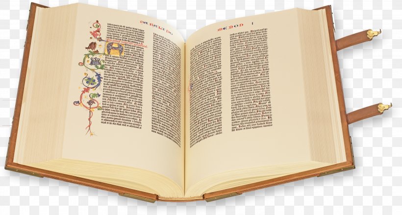 Gutenberg Bible Facsimile Manuscript Printing, PNG, 3000x1609px, Gutenberg Bible, Bible, Book, Codex, Copyright Download Free