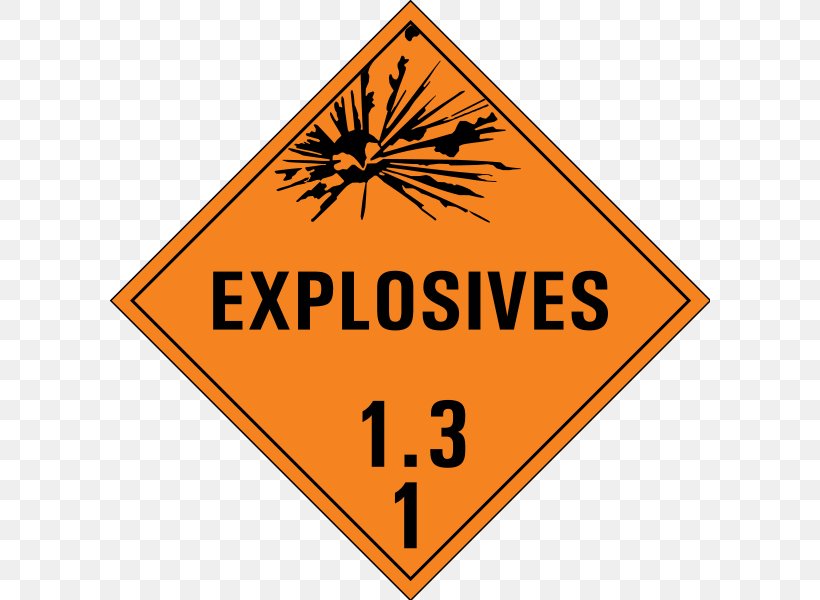 Dangerous Goods Explosive Material Explosion Placard Hazard, PNG, 600x600px, Dangerous Goods, Adr, Adr Dangerous Goods Classification, Area, Brand Download Free