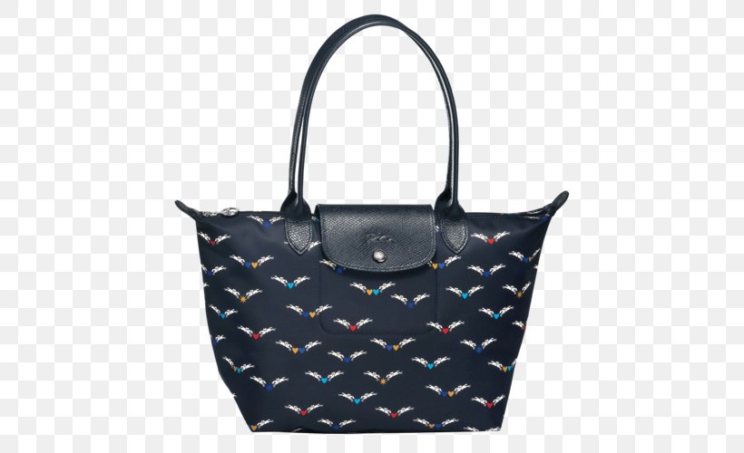 Longchamp Tote Bag Pliage Handbag, PNG, 500x500px, Longchamp, Bag, Black, Blue, Boutique Download Free