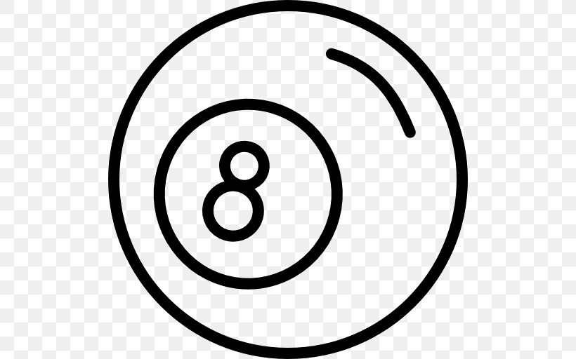 Number Ball, PNG, 512x512px, Line Art, Area, Black And White, Brand, Monochrome Photography Download Free