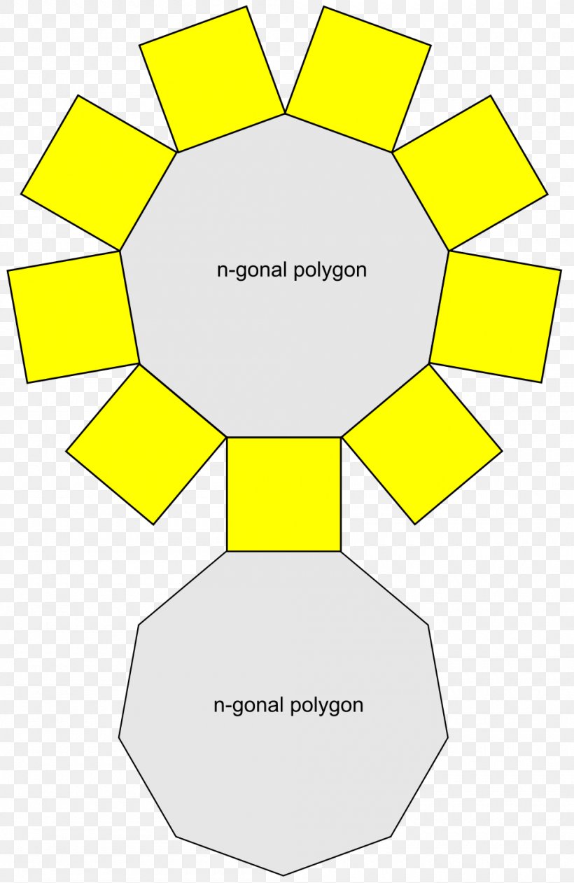 Decagonal Prism Geometry Octagonal Prism Hexagonal Prism, PNG, 1000x1538px, Prism, Area, Base, Decagonal Prism, Diagram Download Free