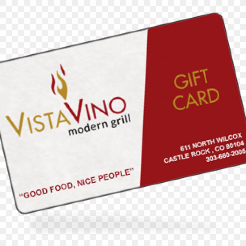 Gift Card VistaVino Modern Grill Discounts And Allowances Credit Card, PNG, 1024x1024px, Gift Card, All Rights Reserved, Brand, Copyright, Credit Card Download Free