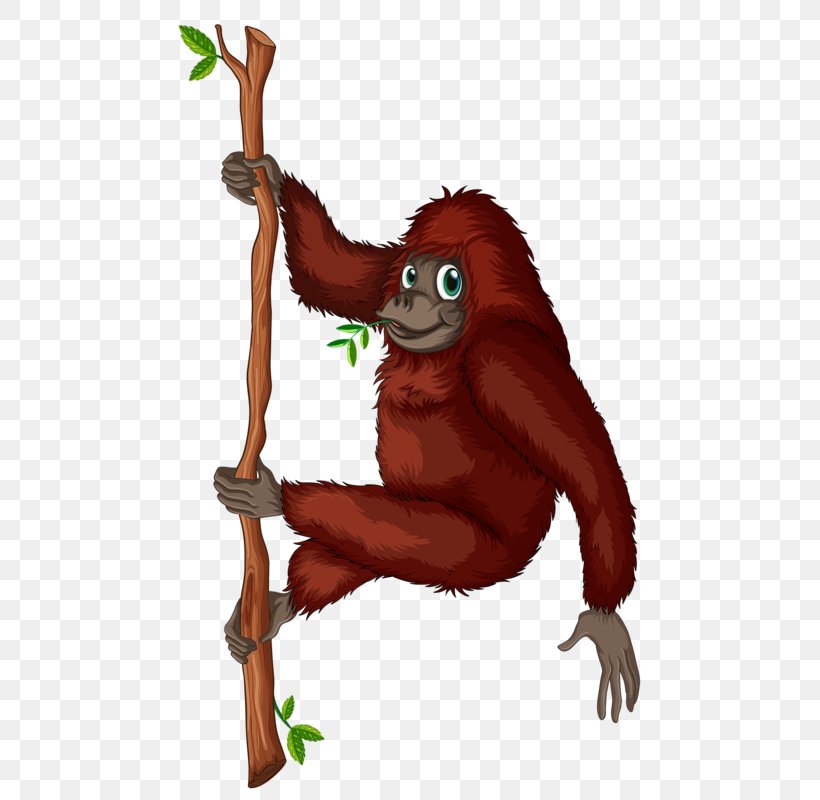 Orangutan King Louie Clip Art, PNG, 523x800px, Orangutan, Animation, Can Stock Photo, Carnivoran, Cartoon Download Free