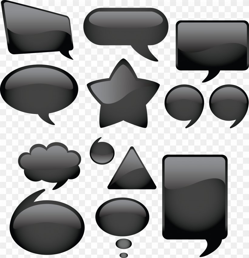 Dialogue Speech Balloon, PNG, 4240x4405px, Dialogue, Black And White, Computer Icon, Dialog Box, Drawing Download Free
