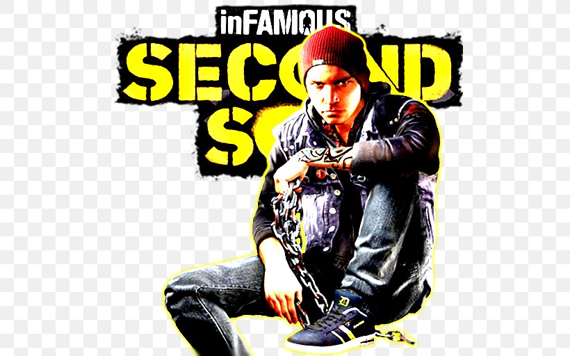 Infamous Second Son Infamous: Festival Of Blood Infamous 2 Sly 3: Honor Among Thieves, PNG, 512x512px, Infamous Second Son, Actionadventure Game, Album Cover, Delsin Rowe, Infamous Download Free