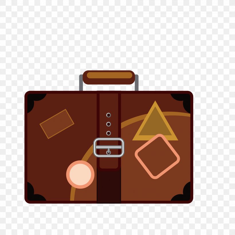 Travel Suitcase Vector Graphics Vacation, PNG, 2107x2107px, Travel, Baggage, Box, Brand, Brown Download Free