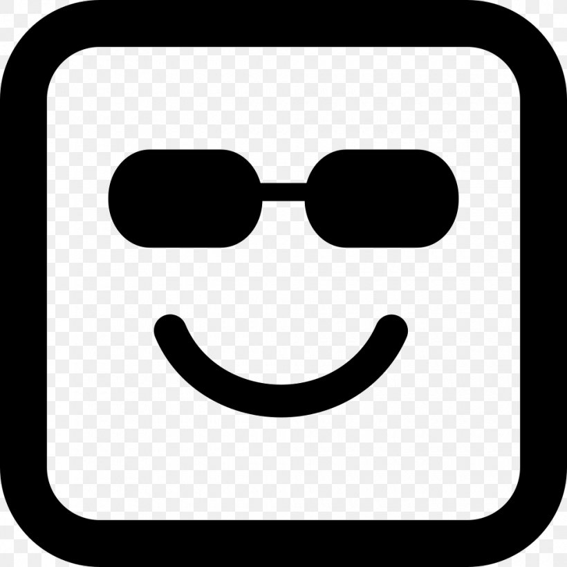 Symbol Emoticon Clip Art, PNG, 980x980px, Symbol, Black And White, Emoticon, Eyewear, Face Download Free