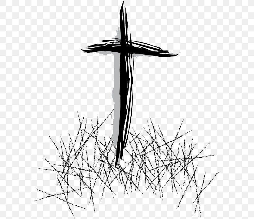 Cross Sketch Image Clip Art, PNG, 600x707px, Cross, Ash Wednesday, Black And White, Branch, Drawing Download Free