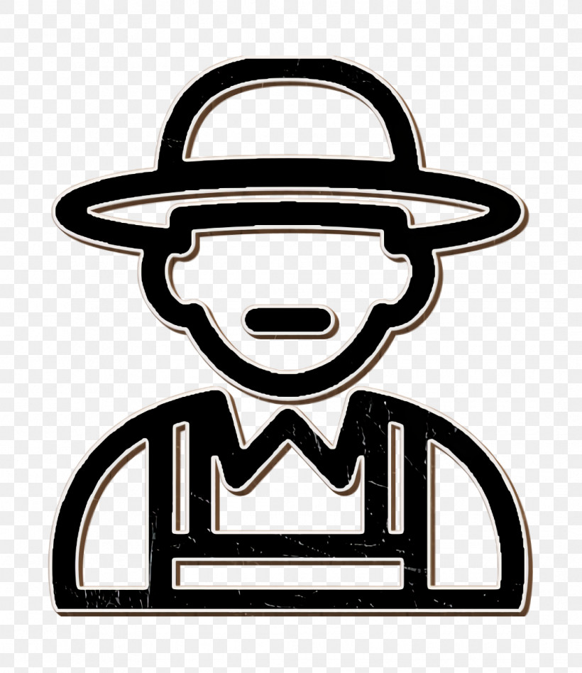 Farmer Icon Profession Icon Job Icon, PNG, 1070x1238px, Farmer Icon, Black, Black And White, Headgear, Job Icon Download Free