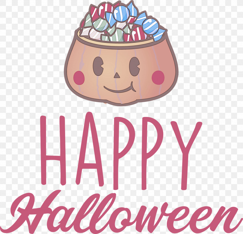 Happy Halloween, PNG, 3000x2885px, Happy Halloween, Happiness, Logo, Meter Download Free