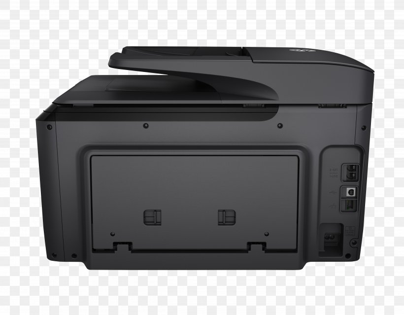 Hewlett-Packard HP Officejet Pro 8715 Multi-function Printer, PNG, 5000x3898px, Hewlettpackard, Duplex Printing, Electronic Device, Electronics, Fax Download Free