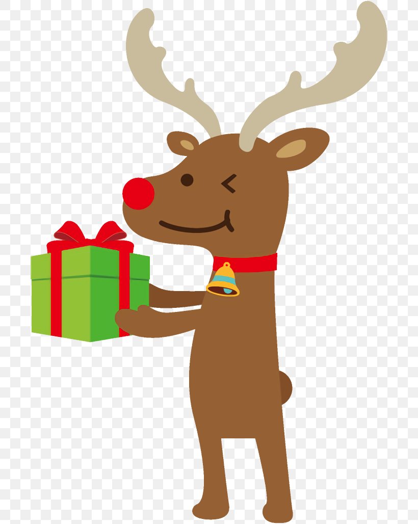 Reindeer Christmas Reindeer Christmas, PNG, 700x1028px, Reindeer, Cartoon, Christmas, Christmas Reindeer, Deer Download Free