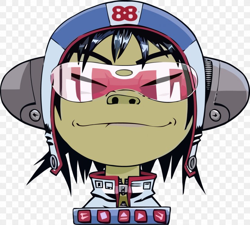 2-D Noodle Russel Hobbs Rise Of The Ogre Gorillaz, PNG, 1614x1453px, Watercolor, Cartoon, Flower, Frame, Heart Download Free