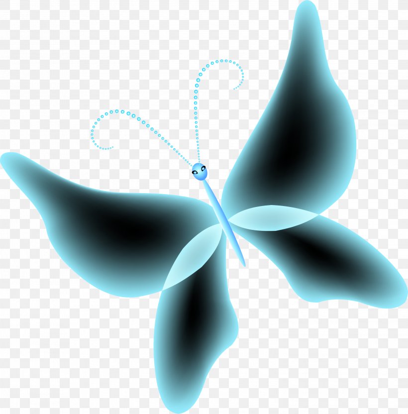 Butterfly Blue, PNG, 3001x3047px, Butterfly, Antenna, Aqua, Azure, Blue Download Free