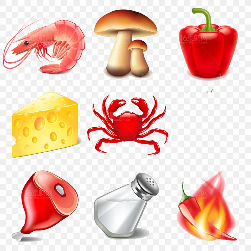 Crab Cartoon Food Illustration, PNG, 1024x1024px, Crab, Cartoon, Diet Food, Food, Fruit Download Free