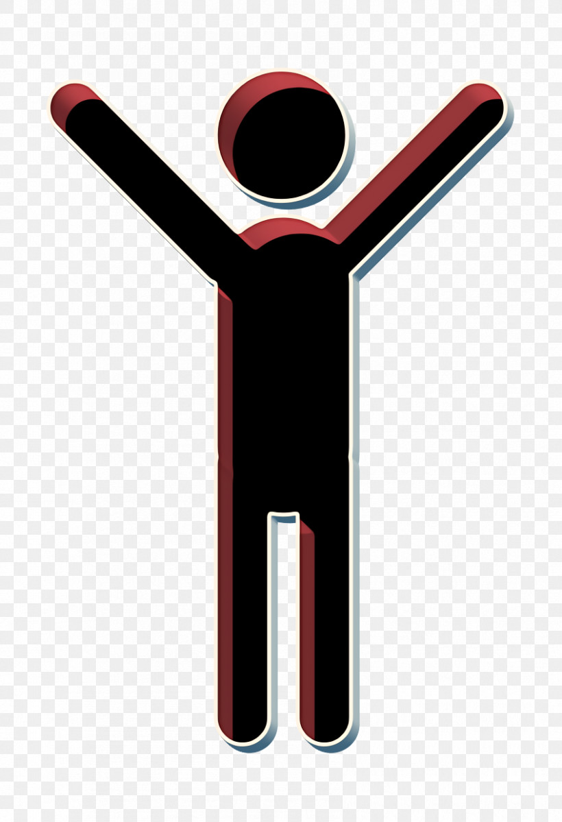 Humans 2 Icon Man Standing With Arms Up Icon People Icon, PNG, 848x1240px, Humans 2 Icon, Logo, Man Icon, Material Property, People Icon Download Free