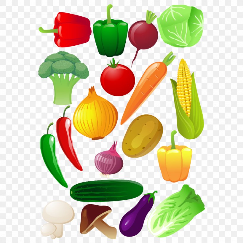 Vegetable Fruit Clip Art, PNG, 1000x1000px, Vegetable, Bean, Bell Pepper, Cuisine, Diet Food Download Free