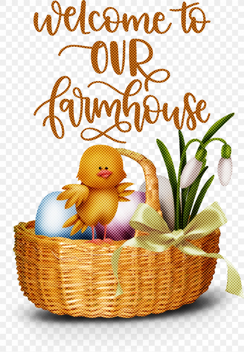 Welcome To Our Farmhouse Farmhouse, PNG, 2082x3000px, Farmhouse, Chicken, Chicken Egg, Easter Bunny, Easter Chicks Download Free