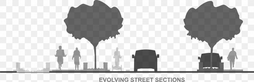 Street District Department Of Transportation Road United States, PNG, 4342x1409px, Street, Black, Black And White, Brand, Cross Section Download Free