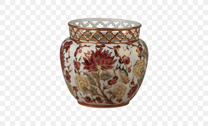 Vase Porcelain Zsolnay Eozin Metal, PNG, 500x500px, Vase, Artifact, Carat, Ceramic, Clock Download Free