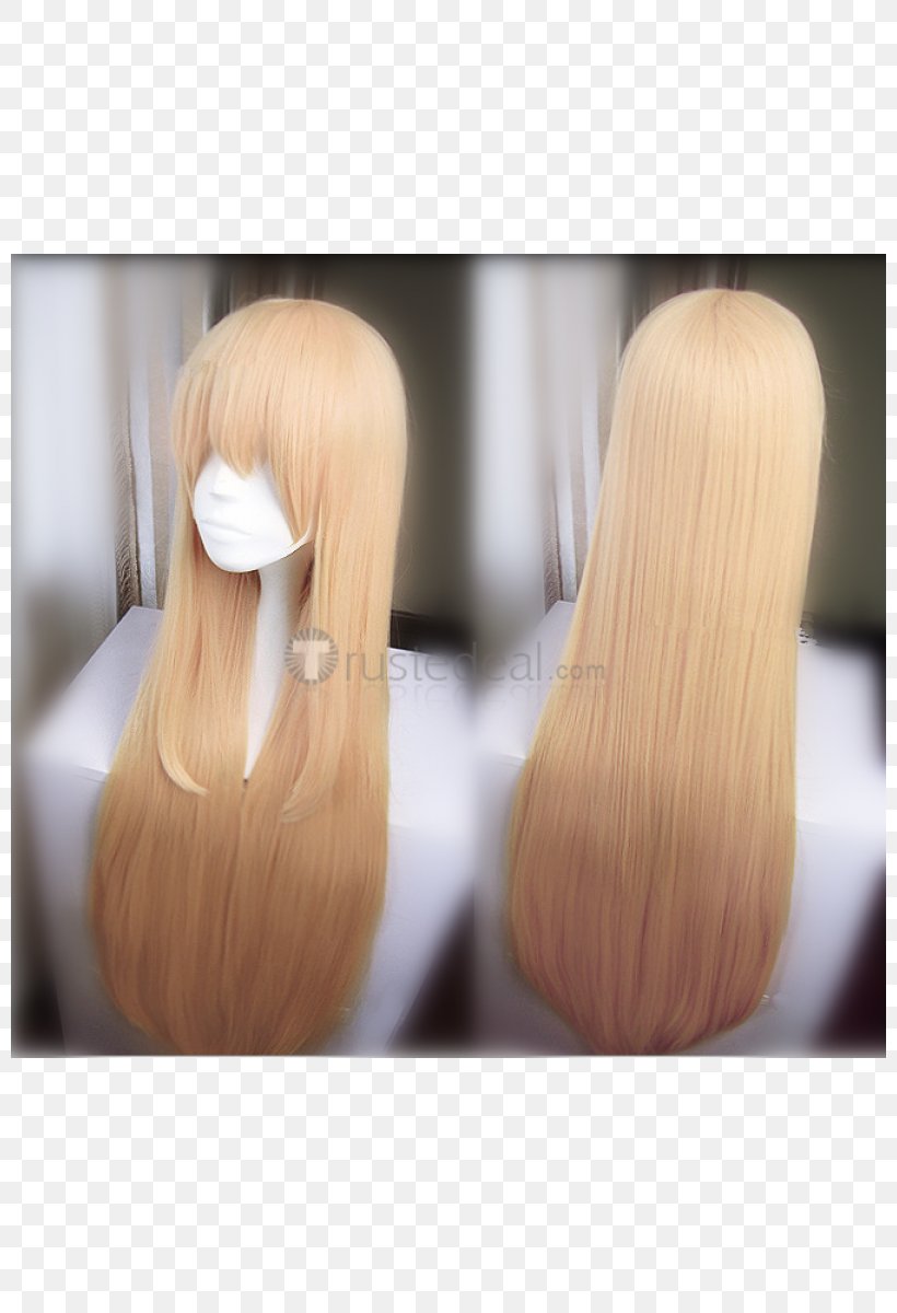 Wig Blond Long Hair Cosplay, PNG, 800x1200px, Wig, Bangs, Blond, Brush, Capelli Download Free