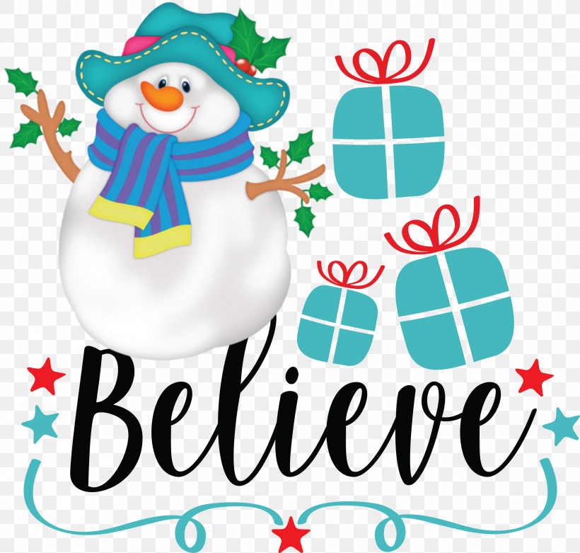 Believe Santa Christmas, PNG, 2999x2859px, Believe, Cartoon, Christmas, Christmas Day, Santa Download Free
