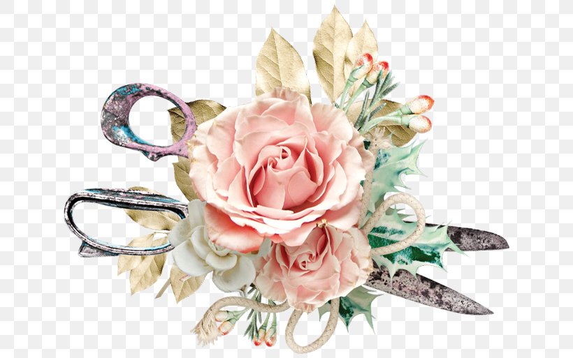 Garden Roses Paper Floral Design Decoupage Clip Art, PNG, 650x513px, Garden Roses, Artificial Flower, Cut Flowers, Decorative Arts, Decoupage Download Free