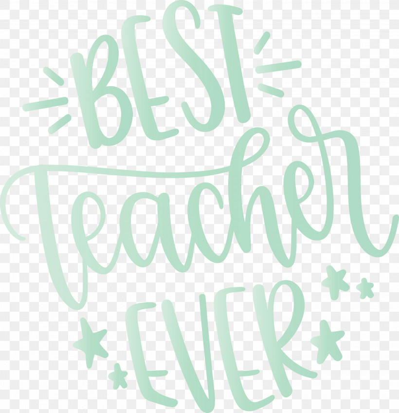 Logo Font Green Pattern Line, PNG, 2900x3000px, Teachers Day, Area, Best Teacher, Good Happiness M, Green Download Free