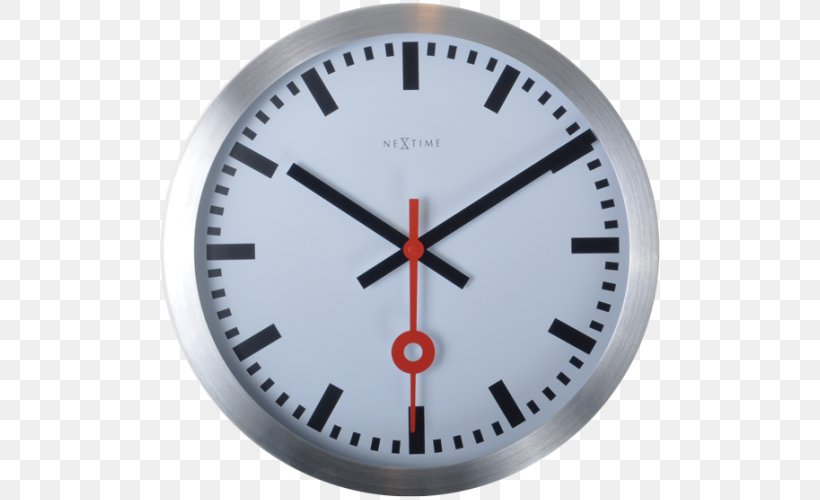 Station Clock Digital Clock Mondaine Watch Ltd. Quartz Clock, PNG, 500x500px, Station Clock, Clock, Digital Clock, Hans Hilfiker, Home Accessories Download Free