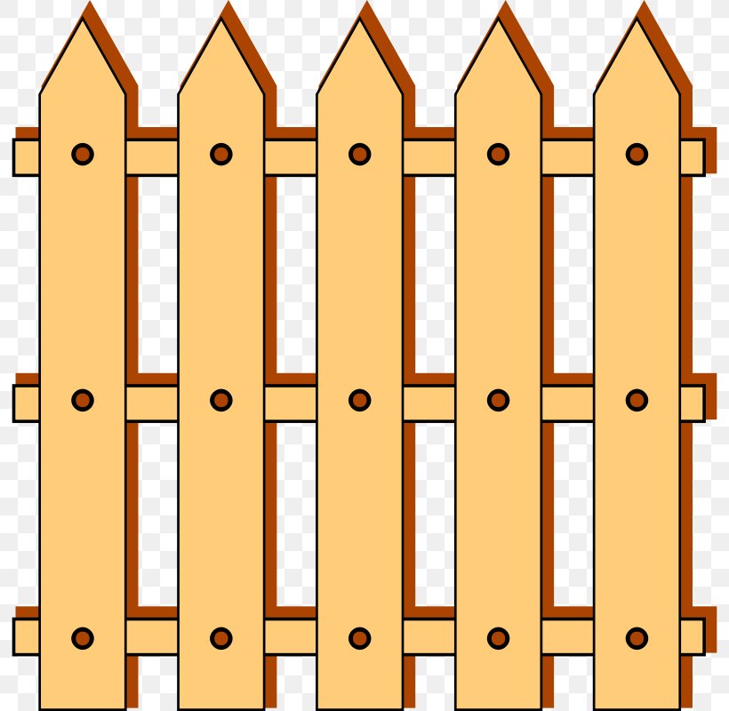 Picket Fence Split-rail Fence Clip Art, PNG, 794x800px, Fence, Facade, Free Content, Garden, Material Download Free