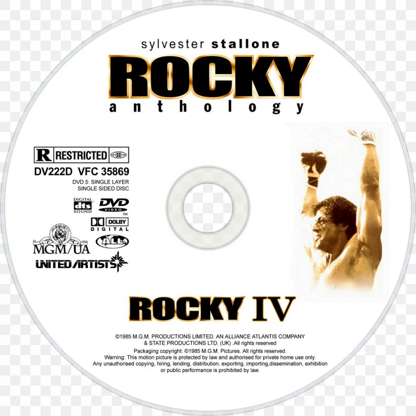 Rocky Balboa Blu-ray Disc DVD, PNG, 1000x1000px, Rocky Balboa, Bluray Disc, Brand, Compact Disc, Dvd Download Free