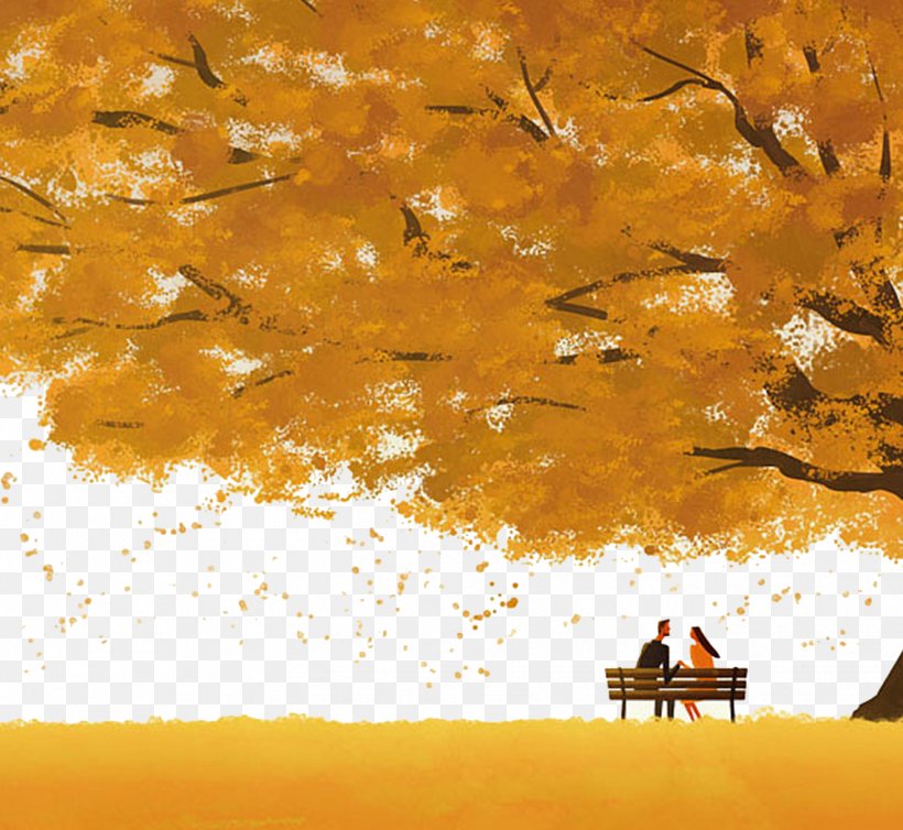 Autumn Illustration, PNG, 1322x1217px, Autumn, Art, Ink, Leaf, Orange Download Free