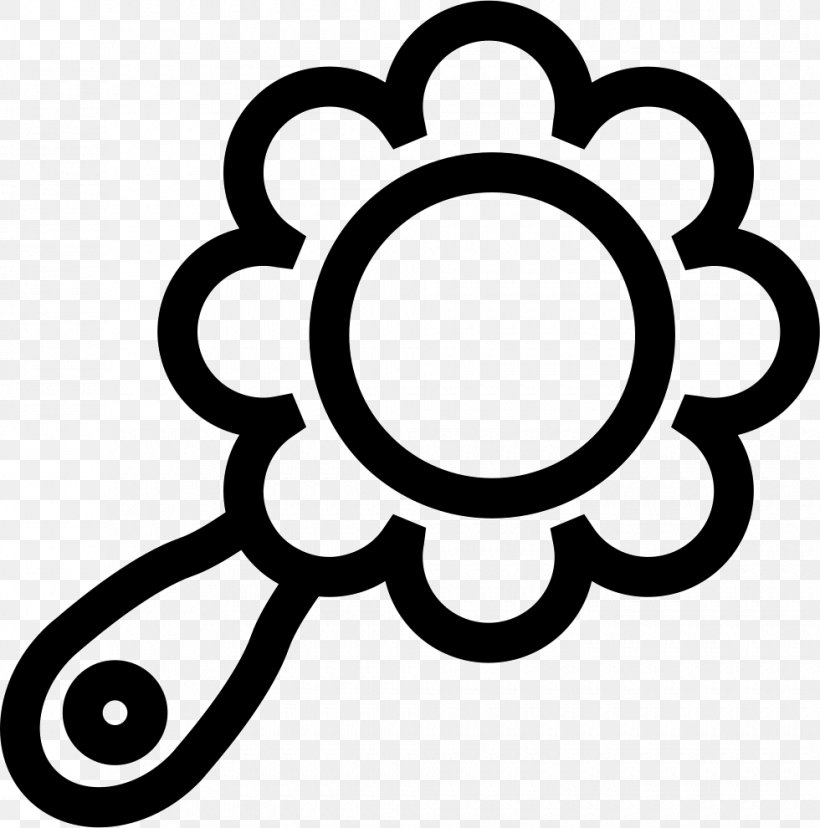 Drumshaped Rattle, PNG, 980x990px, Royaltyfree, Area, Black And White, Flower, Logo Download Free